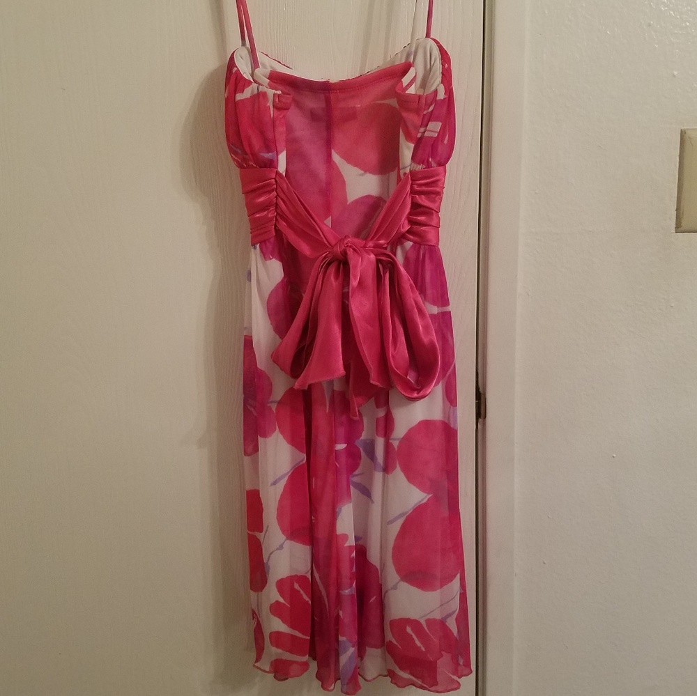 Pink floral Summer Dress - Picture 2 of 3